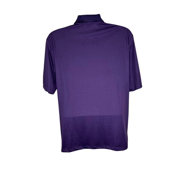 Trimark Mens Ally Embroidered Polo Shirt Dark Plum Purple Size Large Golf Polo - Picture 4 of 6